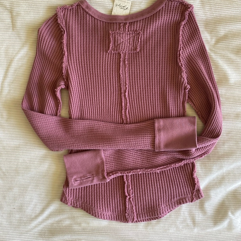 Free People heart Graphic Long Sleeve Tee - Picture 6 of 6
